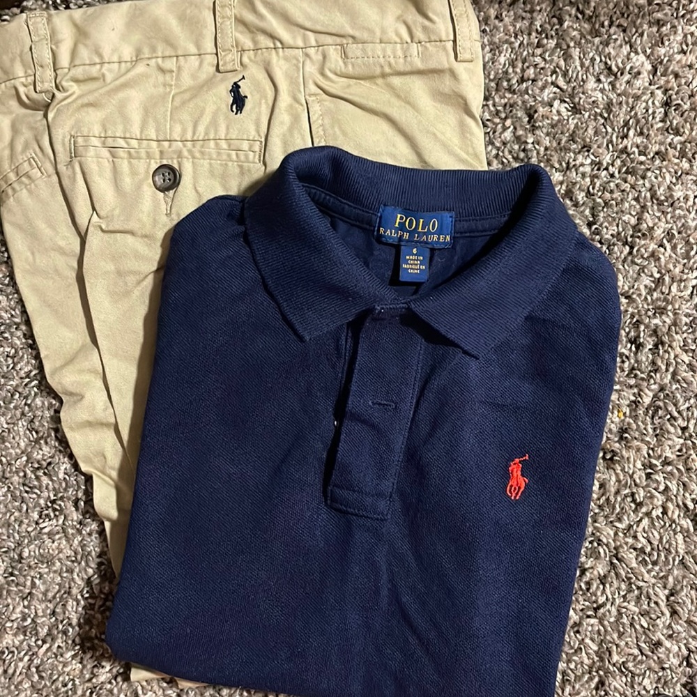Ralph Lauren polo pants set